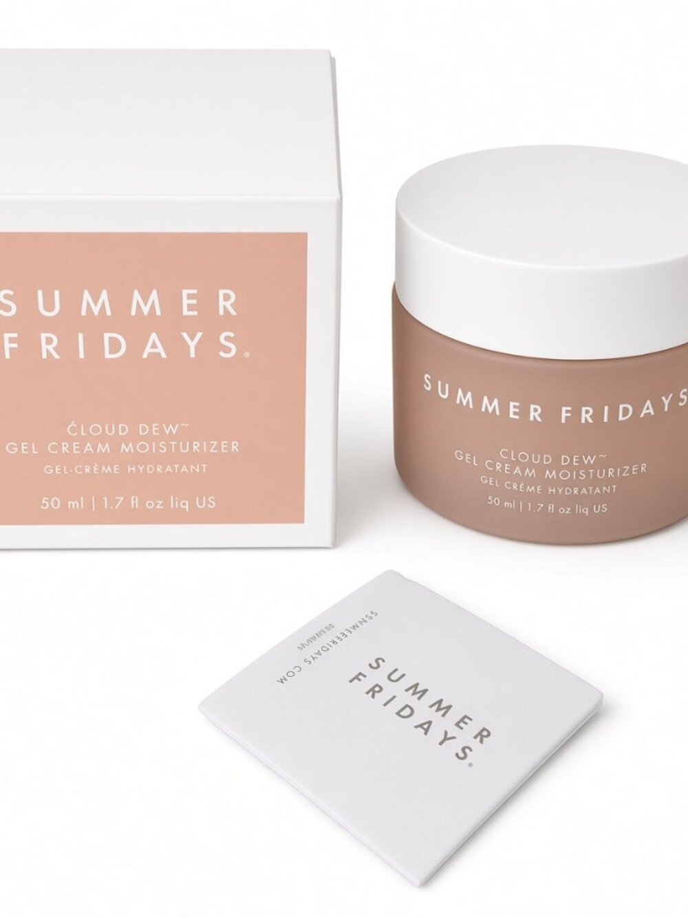 Summer Fridays Cloud Dew Gel Cream Moisturizer New
